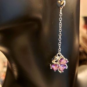 Gorgeous sterling silver drop earrings